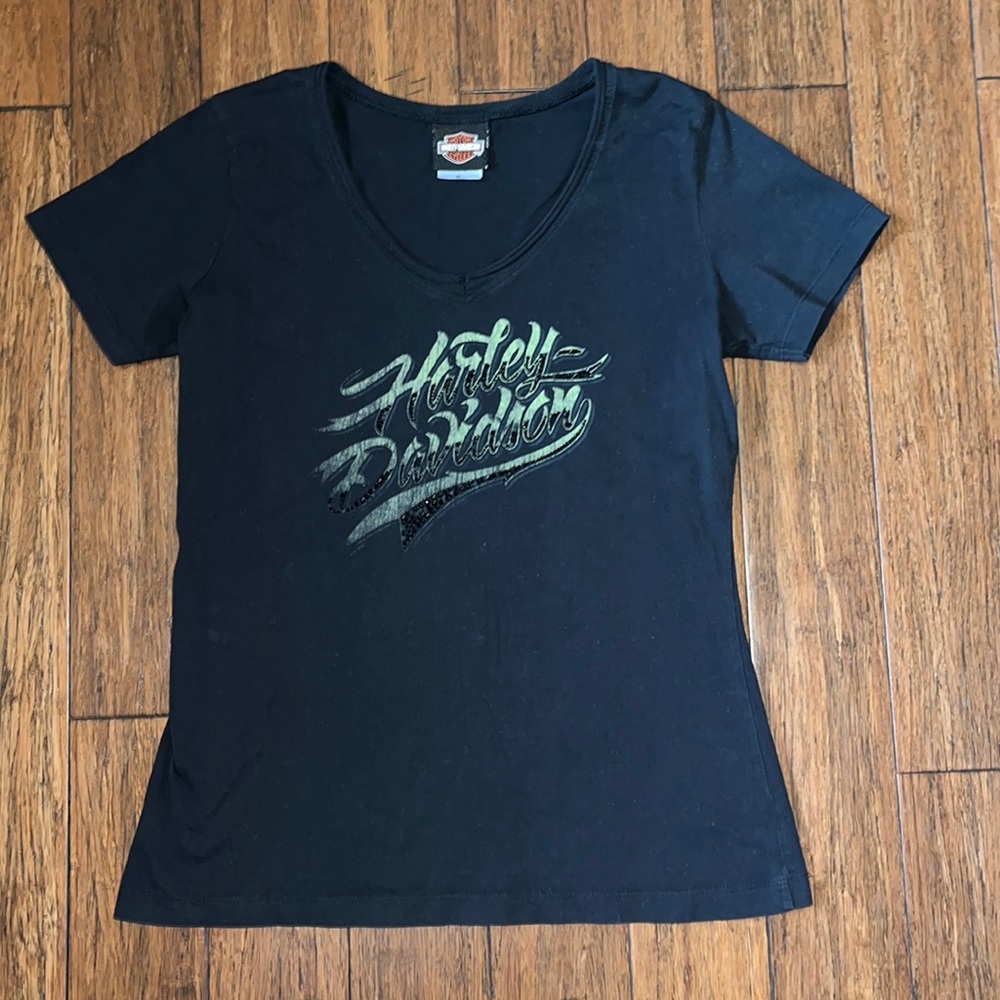 Harley Davidson Women’s V-Neck Shirt